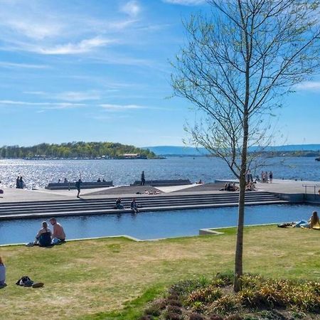 Luxury 2-Bedroom Apartment With Seaview In Oslo City Center Экстерьер фото