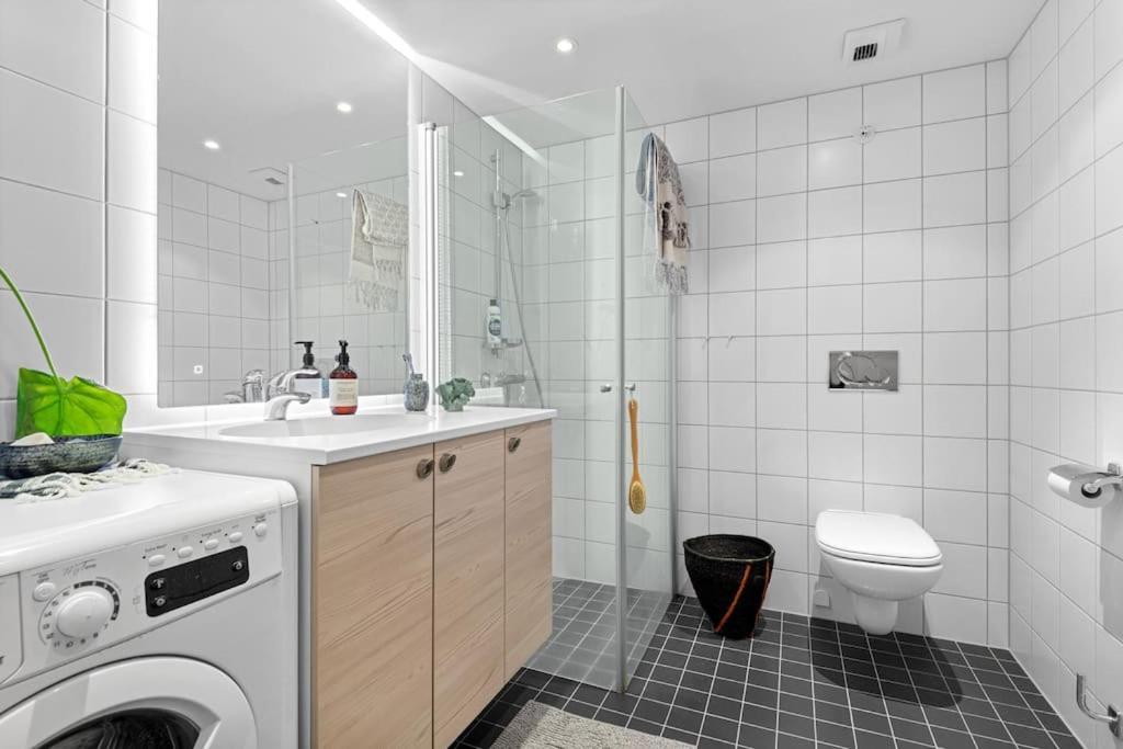 Luxury 2-Bedroom Apartment With Seaview In Oslo City Center Экстерьер фото
