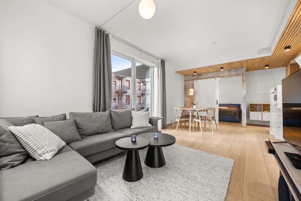 Luxury 2-Bedroom Apartment With Seaview In Oslo City Center Экстерьер фото